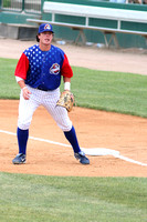 Clinton Lumber Kings at Peoria Chiefs - July 4, 2010